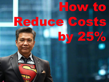 How to Reduce Costs by 25%
